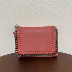 ステラマッカートニー　ミニ財布　ピンク
