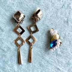 イヤリング イヤーカフ 2点 まとめ売り No.76