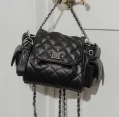 Darich DDロゴ2Wayミニバッグロゴレザーキーホルダー ノベルティセット