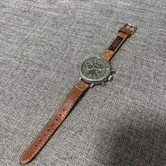 【美品】PaulSmith ファーストエディション クロノグラフ 腕時計グリーンのサムネイル