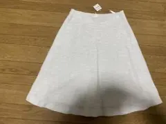 ドゥアルシーヴ　新品　ツイードフレアスカートのサムネイル