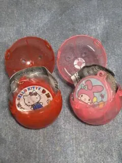 サンリオキャラクターズ クッキー缶チャーム キティ マイメロ2種セット