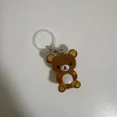 リラックマ クリアマスコットチャーム めじるしアクセサリー