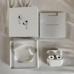 AirPods(第3世代)本体 ホワイト 充電ケース付き