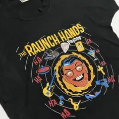 Y2K チビT 80s The Raunch Hands バンT 古着 Mのサムネイル