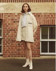 kappa × GUコラボ 完売商品 アウター デニムジャケット 男女兼用のサムネイル