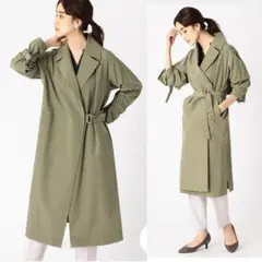 【タグ付き新品】COMME CA ISM ビッグシルエットトレンチコートのサムネイル
