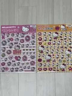 ハローキティ シール サンリオ キティ ステッカー キティちゃん　韓国ダイソー