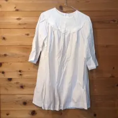 刺繍とレースのワンピース　ナイスクラップ