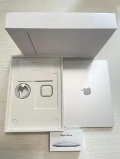 【極美品】MacBook Air M5 24GB/1TB 新品マウス付きのサムネイル