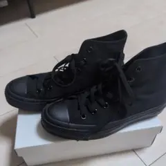 コンバース ブラック ハイカット スニーカー