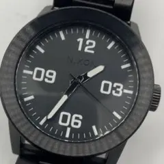 Nixon THE PRIVATE クォーツ　ブラック　ミリタリー　腕時計　U