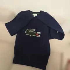 LACOSTE ネイビー トレーナー M.Lサイズ