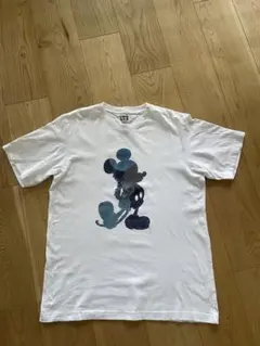 UNIQLO ミッキーマウス Tシャツ Lサイズ ホワイト
