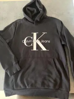 Calvin Klein Jeans ロゴ　フーディー　試着のみ　ブラックのサムネイル