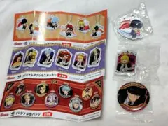 くら寿司　マッシュル　MASHLE　ビッくらポン　缶バッジ　ステッカー