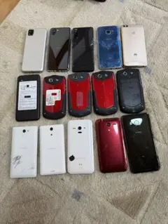 スマートフォン 本体 まとめ売り 15台セット 未確認　現状品ジャンク スマートフォン 本体 まとめ売り 15台セット 未確認 現状品ジャンク