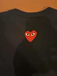 PLAY COMME des GARÇONS Tシャツ ブラック M 赤ハートのサムネイル