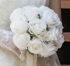 ブーケ＆ブートニア（アーティフィシャルフラワー）