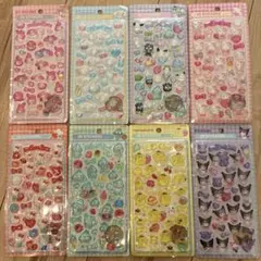 3Dステッカー 8パックセット