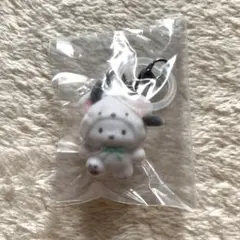 【24時間以内発送】サンリオ　めじるしアクセサリー　ふわふわスノー　ポチャッコ