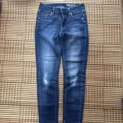 AMERICAN HOLIC スキニーデニム ダークブルー