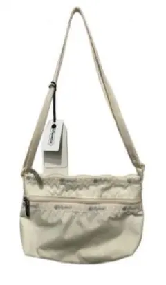 LeSportsac ホワイト ショルダーバッグ