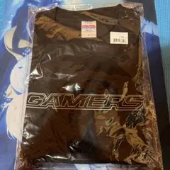 GAMERS ロゴTシャツ 横入り 黒