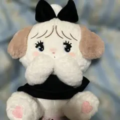 mikko characters BLACK RIBBON BIGぬいぐるみ