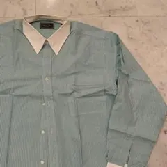 Christian Dior MONSIEUR クレリック 長袖シャツ　グリーンのサムネイル