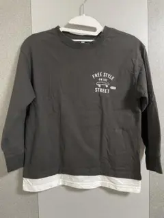 バースデイ レイヤード風バックプリントロンT