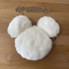 ミッキーのふわふわファーポシェット