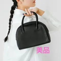 [美品]Aeta ディアレザーボストンバッグSサイズ　da25-mt 保存袋付きのサムネイル