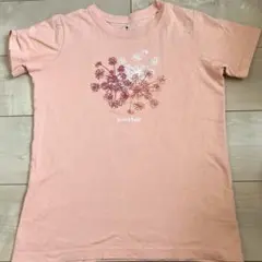 モンベル　レディース　Tシャツ　オレンジ