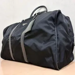 【美品✨】PRADA プラダ ナイロン ボストンバッグ 旅行バッグ 大容量 黒