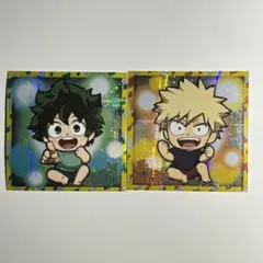 僕のヒーローアカデミア ウエハース ヒロアカ 緑谷出久 爆豪勝己 シークレット