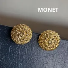 MONET モネ ヴィンテージ イヤリング ゴールドカラーのサムネイル