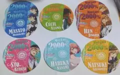 うたプリ　CD型ステッカー　シール