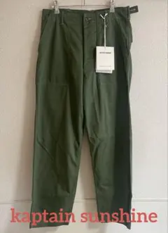 [新品]kaptain sunshine Baker Pants oliveのサムネイル
