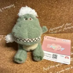 ディズニー＆ピクサー　ミルキーボア　バスタイムマスコット　レックス