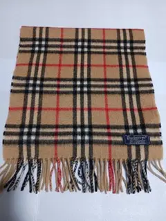 BURBERRYマフラーカシミア100%