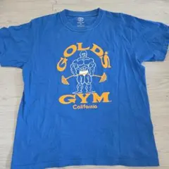 GOLD'S GYM Tシャツ ブルー Mサイズのサムネイル