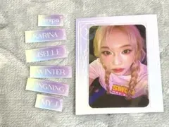 aespa FC 継続特典　ニンニン aespaファンクラブ継続特典トレカ ニンニン継続特典トレカ