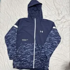 UNDER ARMOUR ナイロンジャケットネイビー XXL
