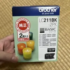 Brother 純正 インクカートリッジ LC211BK-2PKのサムネイル