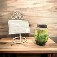 エミール・ガレ 硝子花入 裏千家十六代 坐忘斎ガラス花瓶 アールデコ 被せガラス エミール・ガレ 硝子花入 裏千家十六代 坐忘斎ガラス花瓶 アールデコ