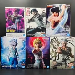 ☆HUNTER×HUNTER キルア・クラピカ・ネテロ・ヒソカ・クロロ6点セット