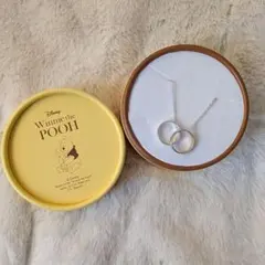 くまのプーさんシルバー ゴールド リング ネックレス