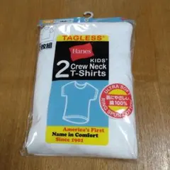 Hanes キッズ クルーネックTシャツ 2枚組 160cm 新品未開封のサムネイル