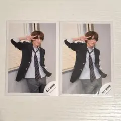 Aぇ! group 末澤誠也 公式写真 2枚セット 制服